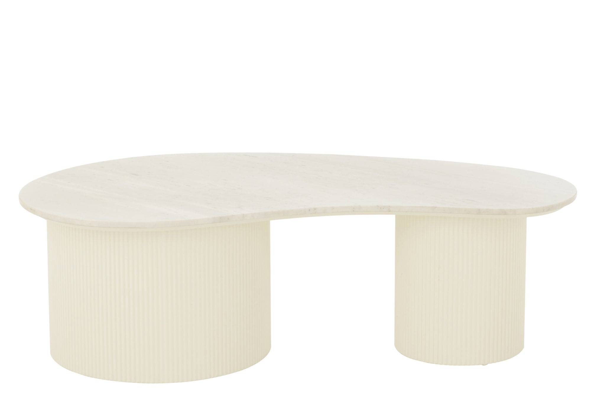 J-LINE SALONTAFEL MARMER/MDF WIT 121 X 59,8 CM - Tuincentrum Lopik