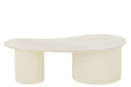 J-LINE SALONTAFEL MARMER/MDF WIT 121 X 59,8 CM - Tuincentrum Lopik