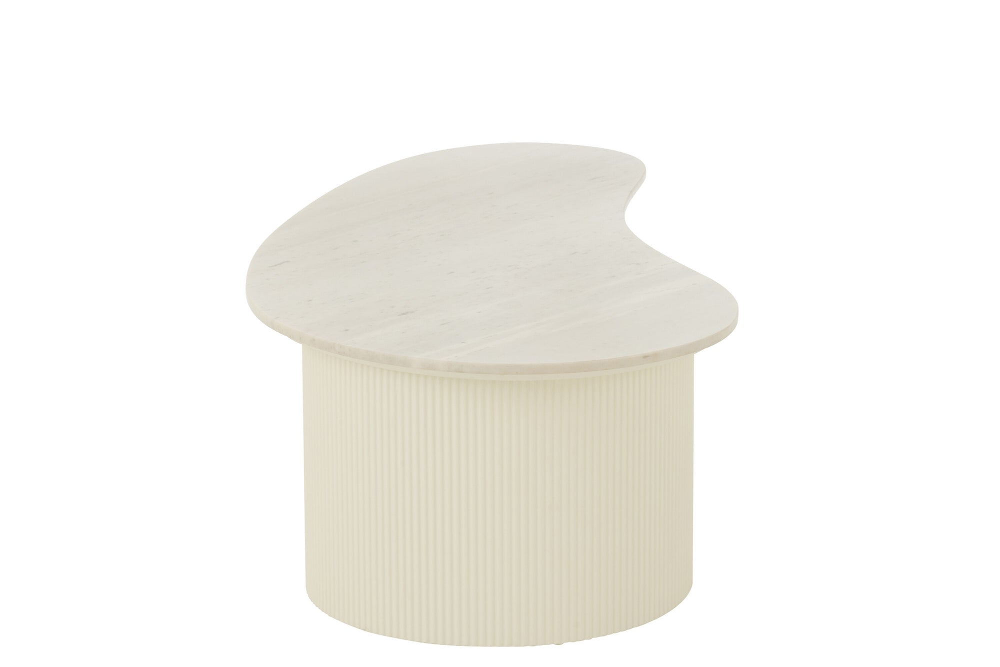 J-LINE SALONTAFEL MARMER/MDF WIT 121 X 59,8 CM - Tuincentrum Lopik