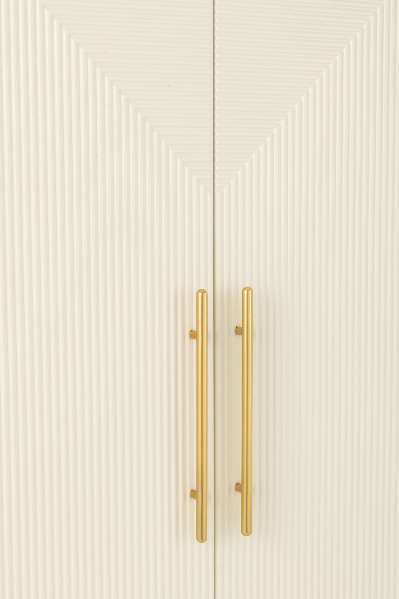 Chest Of Drawers Mdf/Metal White/Gold Colored - Tuincentrum Lopik