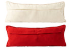 Cushion Christmas Trees Polyester Christmas Red/White Assortment Of 2 - Tuincentrum Lopik