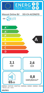 Smart Airco - 12000 BTU incl WiFi (TUYA)