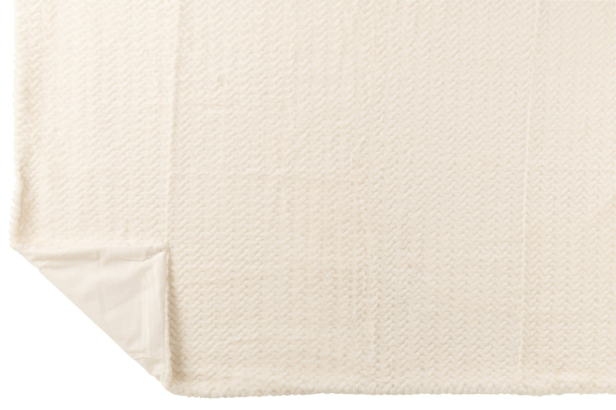 J-LINE DEKBED POLYESTER WIT