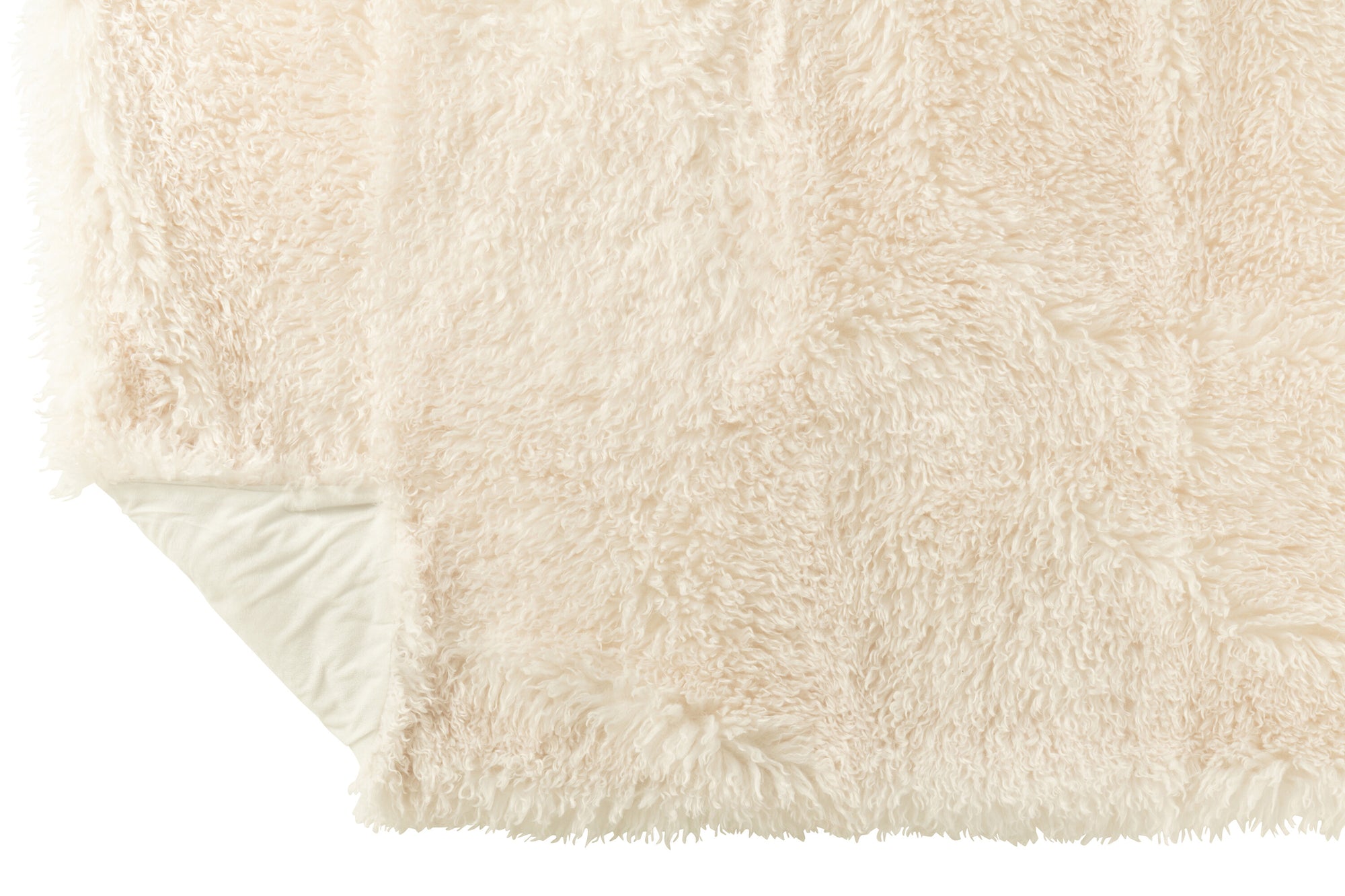 J-LINE DECKE MOUTIE POLYESTER WEISS