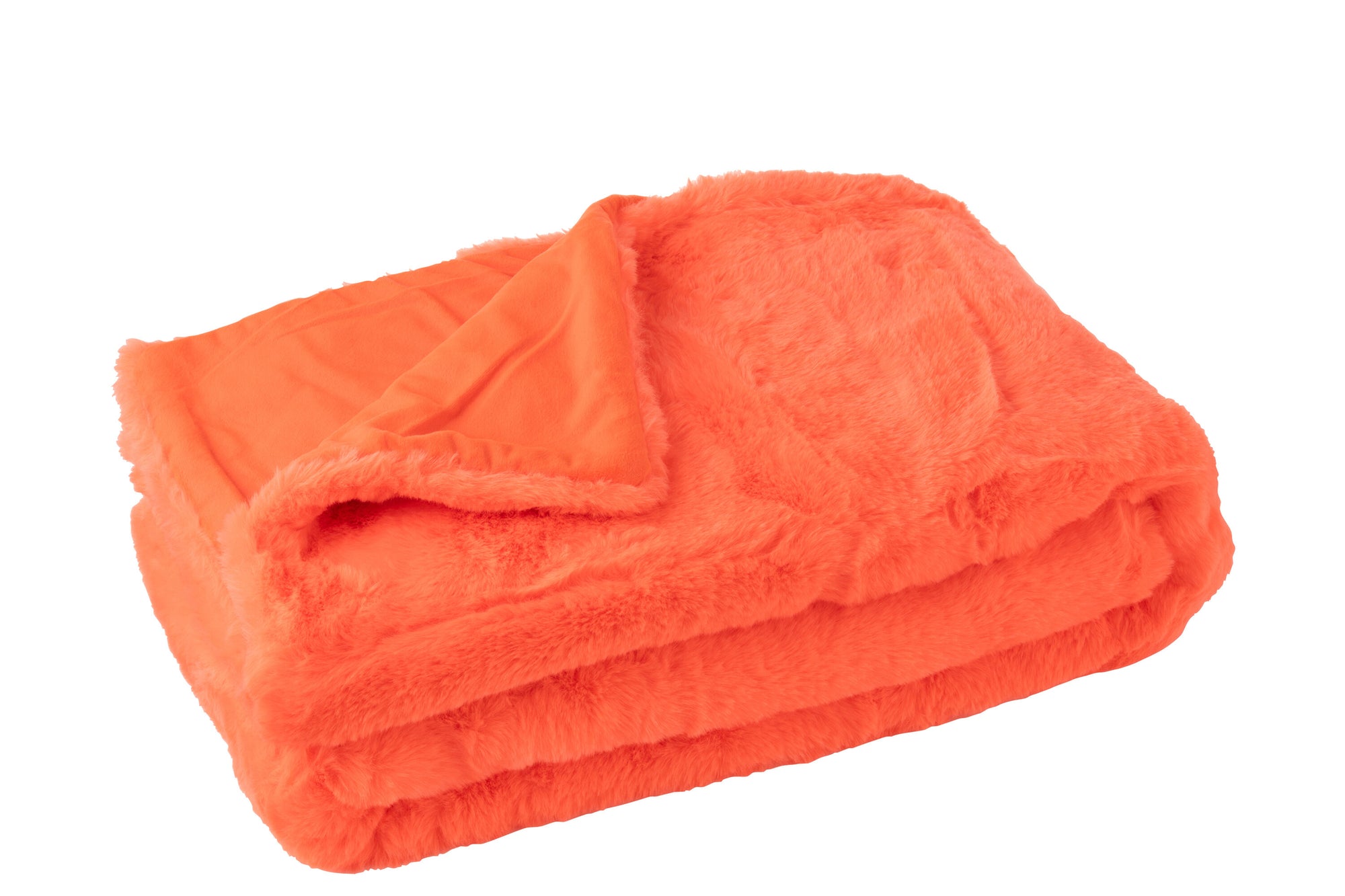 J-LINE DEKEN CUTIE POLYESTER NEON ROOD - Tuincentrum Lopik