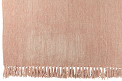 J-LINE DEKEN CHENILLE POLYESTER LICHTROZE - Tuincentrum Lopik
