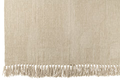 J-LINE DEKEN CHENILLE POLYESTER GREIGE - Tuincentrum Lopik