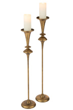 Candle Holder Iron Gold Colored Large - Tuincentrum Lopik