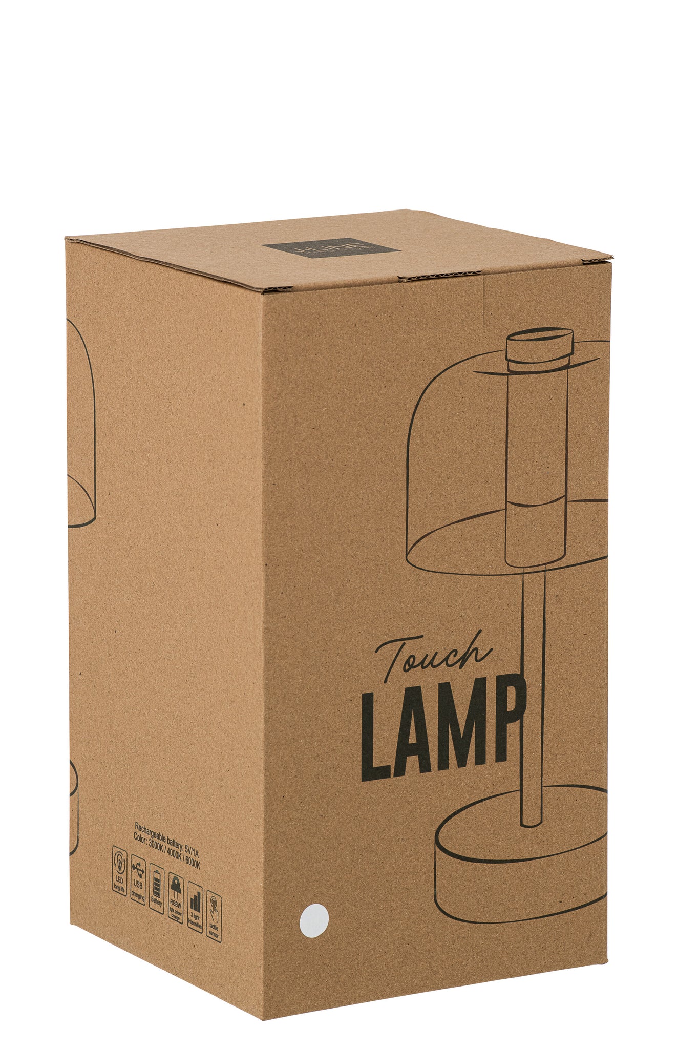 J-LINE TAFELLAMP WOA METAAL WIT - Tuincentrum Lopik