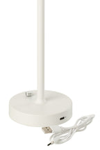 J-LINE TAFELLAMP NOÉ METAAL WIT LED - Tuincentrum Lopik