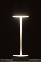 J-LINE TAFELLAMP GOA METAAL WIT MET LED 11,5X37CM - Tuincentrum Lopik