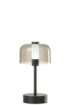 J-LINE TAFELLAMP WOA METAAL ZWART MET LED 13X24X13CM - Tuincentrum Lopik