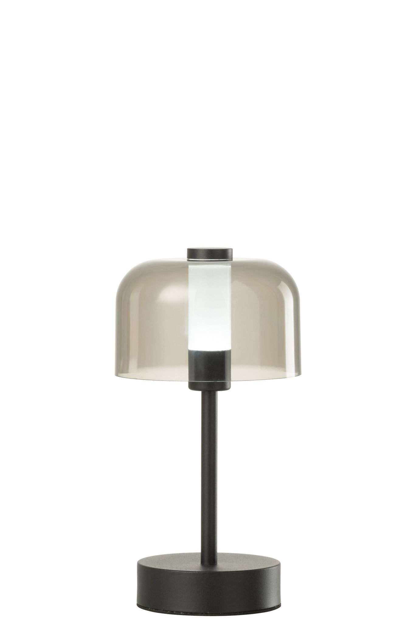 J-LINE TAFELLAMP WOA METAAL ZWART MET LED 13X24X13CM - Tuincentrum Lopik