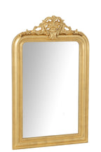Wandspiegel Ema Holz goldfarben