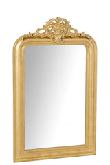 Wandspiegel Ema Holz goldfarben