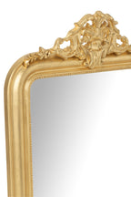 Wandspiegel Ema Holz goldfarben