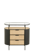 J-LINE KAST AVY IJZER NATUREL/ZWART - Tuincentrum Lopik