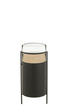 J-LINE KAST AVY IJZER NATUREL/ZWART - Tuincentrum Lopik