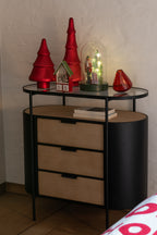 J-LINE KAST AVY IJZER NATUREL/ZWART - Tuincentrum Lopik