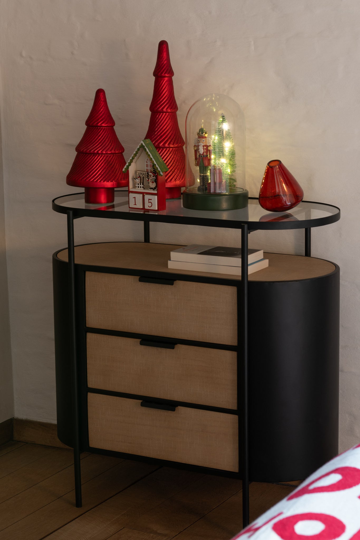J-LINE KAST AVY IJZER NATUREL/ZWART - Tuincentrum Lopik