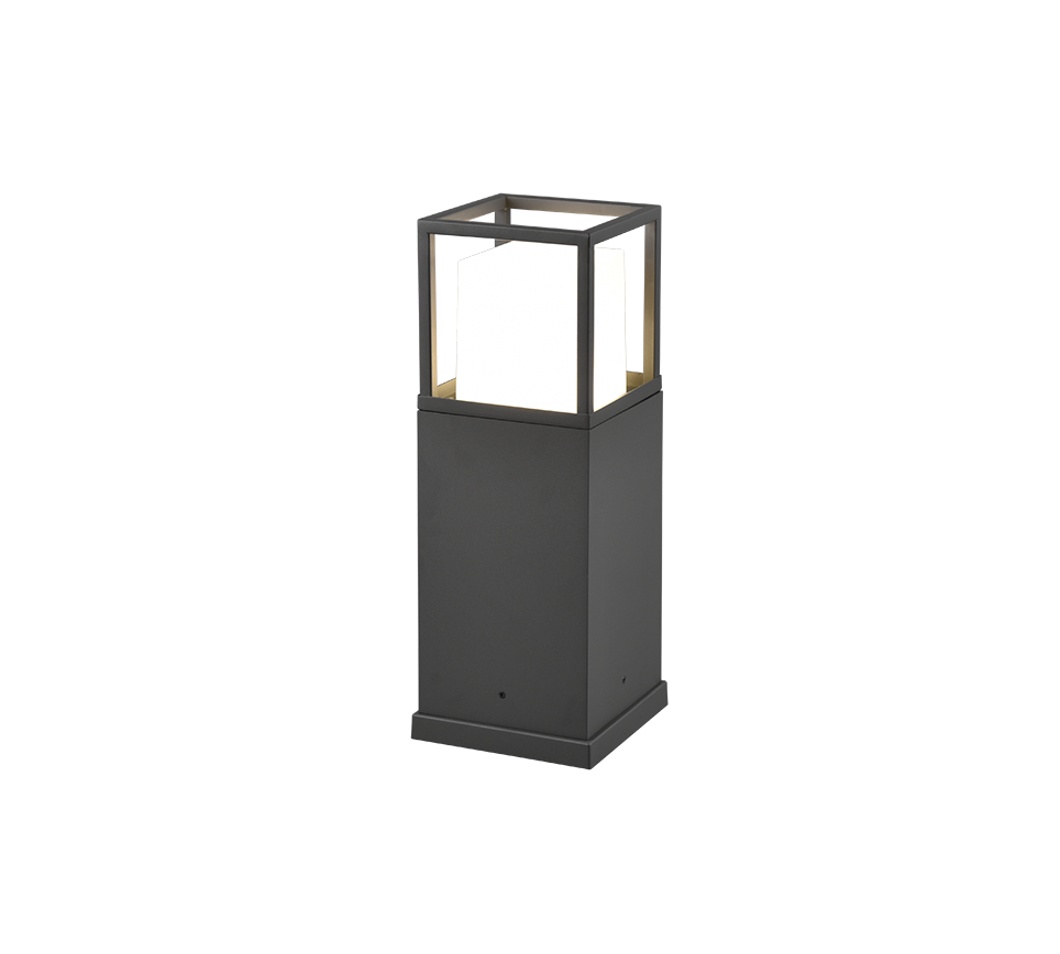 TRIO PADLAMP WITHAM LED METAAL ANTRACIET 40 CM