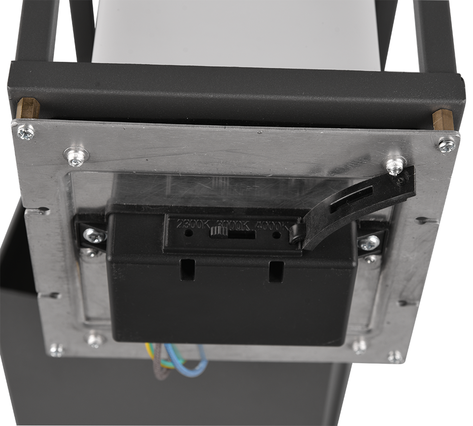 TRIO PADLAMP WITHAM LED METAAL ANTRACIET 40 CM