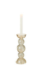 J-LINE CANDLE HOLDER GLASS CHAMPAGNE SMALL - Tuincentrum Lopik