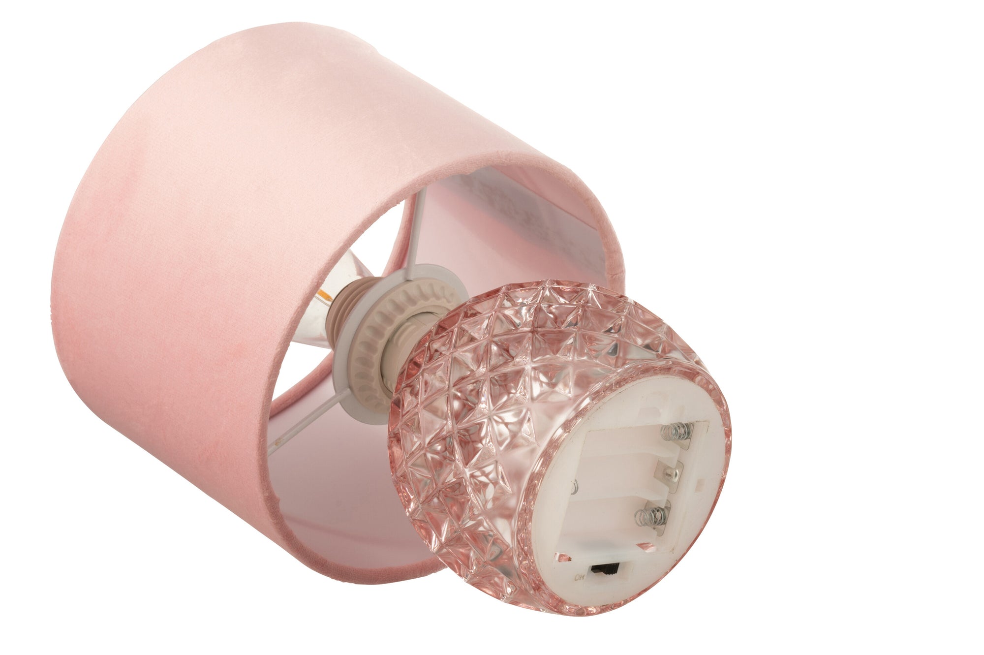 J-LINE TAFELLAMP GLAS ROZE LED E27 - Tuincentrum Lopik