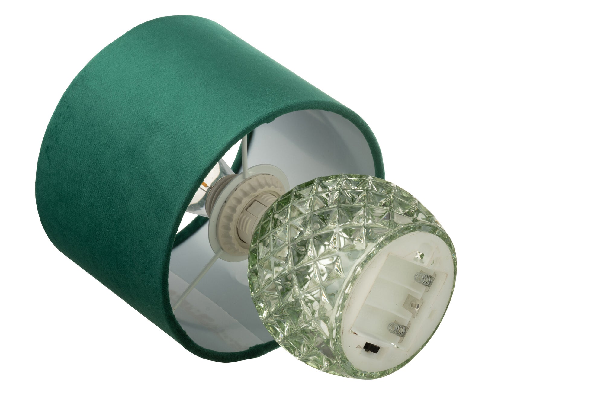 J-LINE TAFELLAMP GLAS LED GROEN E27 Ø17,2X23CM - Tuincentrum Lopik