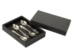 J-LINE SET 4 LEPELS MESSING ZILVERKLEURIG - Tuincentrum Lopik