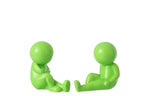 Set Of 2 Bookend Marcel Stoneware Green - Tuincentrum Lopik