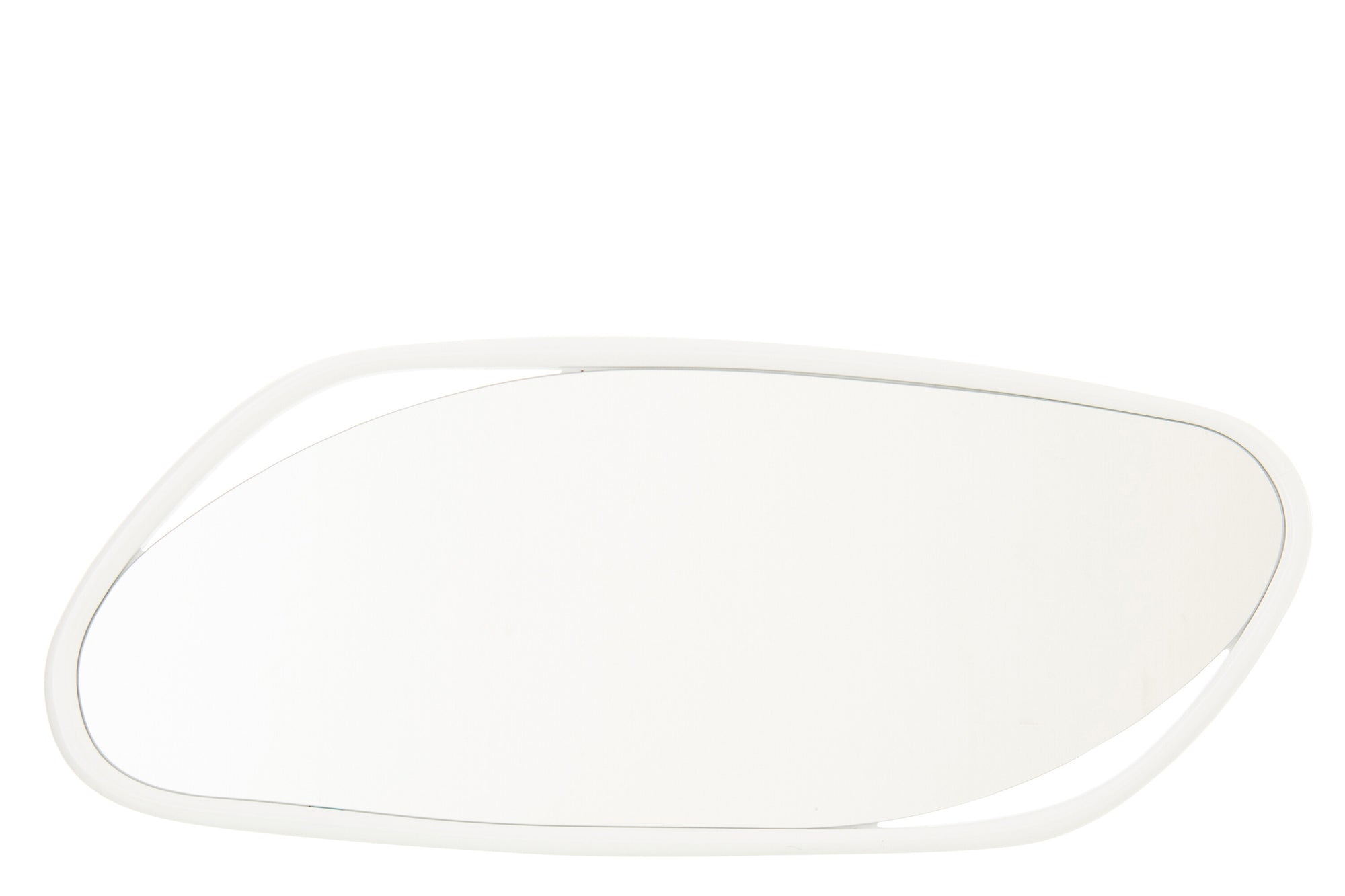 J-LINE WANDSPIEGEL ONREGELMATIG MDF WIT - Tuincentrum Lopik