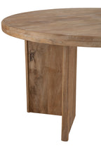 J-LINE EETTAFEL MANGOHOUT NATUREL 150 CM