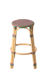 J-LINE KRUK GEO RATTAN ROZE/GROEN - Tuincentrum Lopik