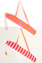 J-LINE STRANDMAT SUMMER/BISOUS GESTREEPT POLYPROPYLEEN MULTI ASSORTIMENT VAN 2 L70XB150CM - Tuincentrum Lopik