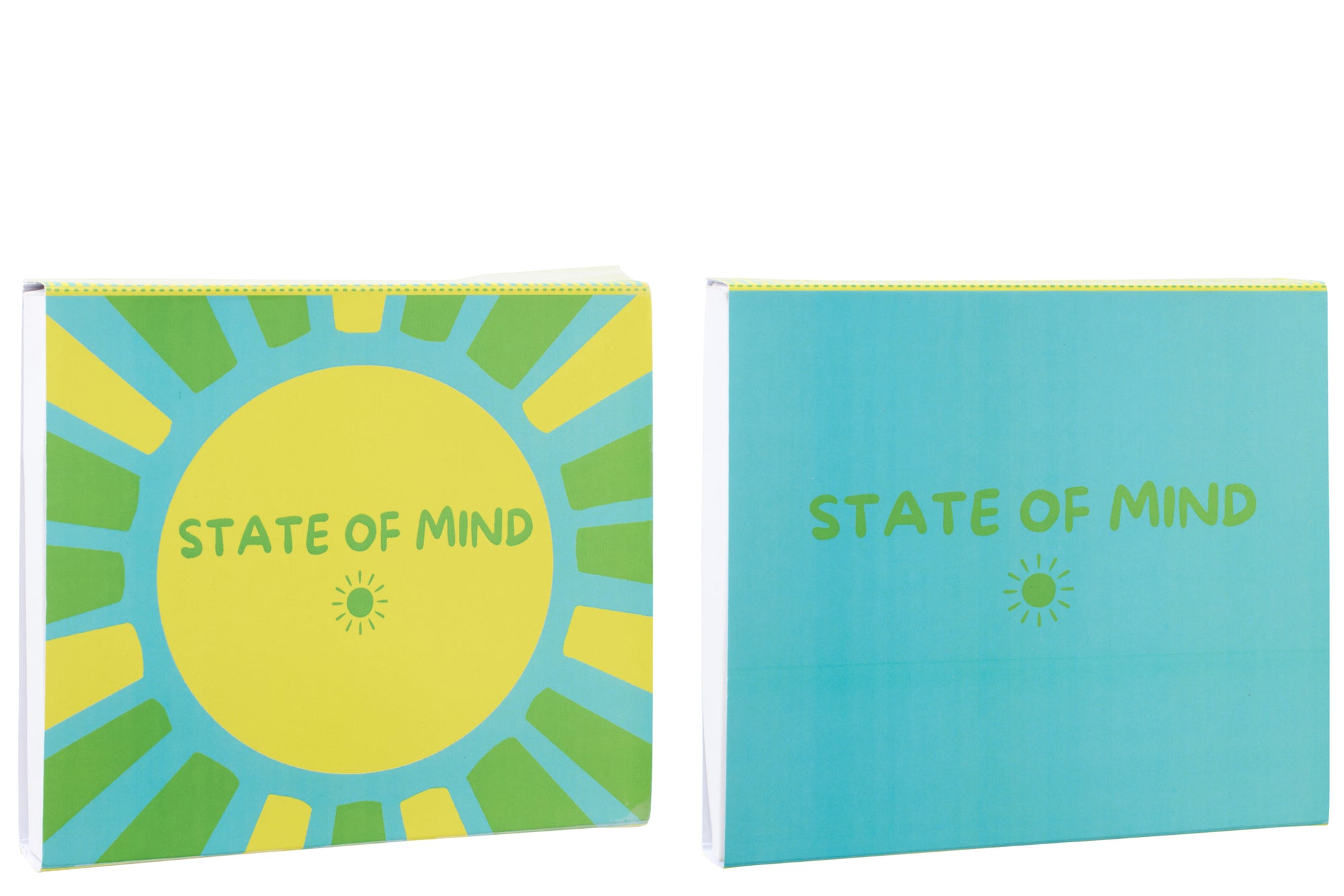 J-LINE ETUI STATE OF MIND GESTREEPT KATOEN MULTICOLOR ASSORTIMENT VAN 2 - Tuincentrum Lopik