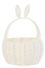 J-LINE BASKET RABBIT IRON/PAPER WHITE - Tuincentrum Lopik