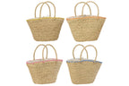 J-LINE TAS SHELL ZEEGRAS MULTICOLOR ASSORTIMENT VAN 4 - Tuincentrum Lopik