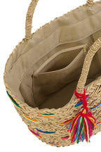 J-LINE TAS GESTREEPT ZEEGRAS MULTICOLOR ASSORTIMENT VAN 2 - Tuincentrum Lopik