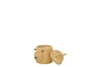 J-LINE BASKET BEAR SYNTHETIC NATURAL - Tuincentrum Lopik