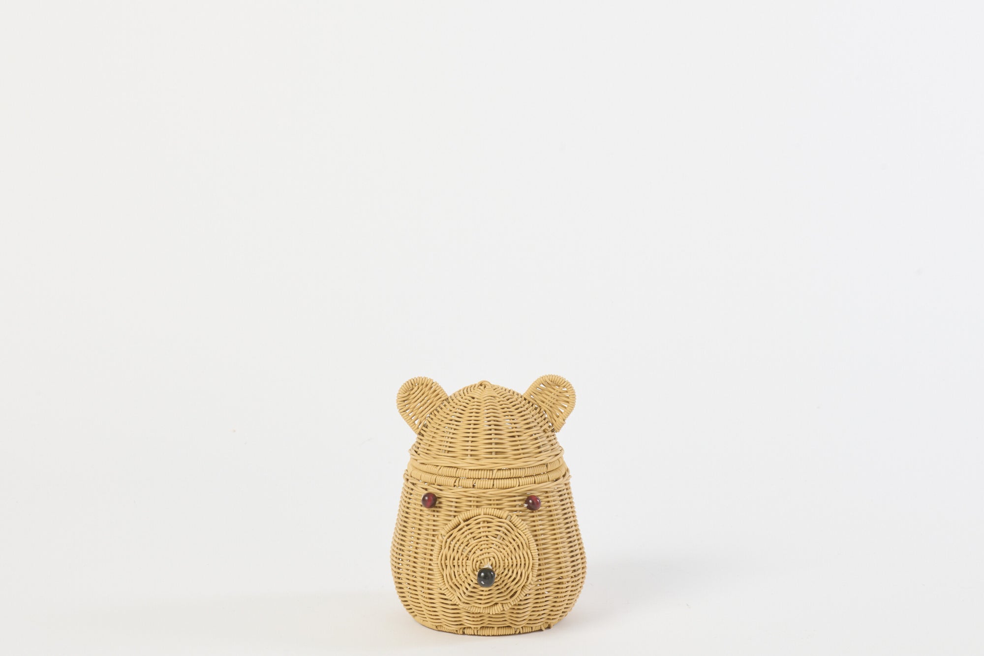 J-LINE BASKET BEAR SYNTHETIC NATURAL - Tuincentrum Lopik