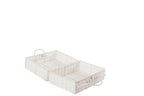 J-LINE MAND KOFFER SYNTHETISCH WIT SMALL L35XB18XH25CM - Tuincentrum Lopik