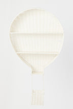 J-LINE WANDPLANK LUCHTBALLON WIT 58X15X100 CM KUNSTSTOF - Tuincentrum Lopik