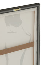 J-LINE WANDDECORATIE VROUWEN MDF NATUREL/ZWART SET 3 - Tuincentrum Lopik