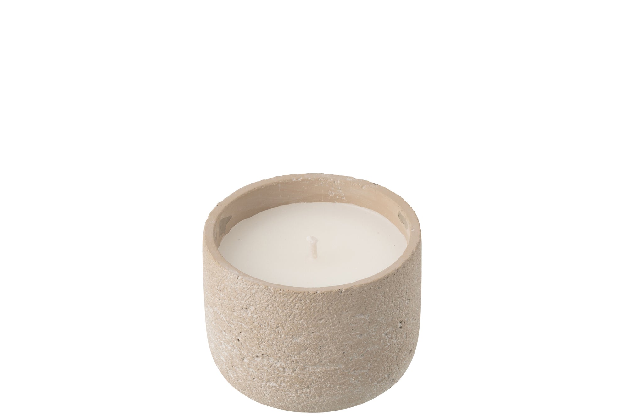 J-LINE OUTDOOR KAARS ROND LICHTBEIGE KLEIN 16U - Tuincentrum Lopik