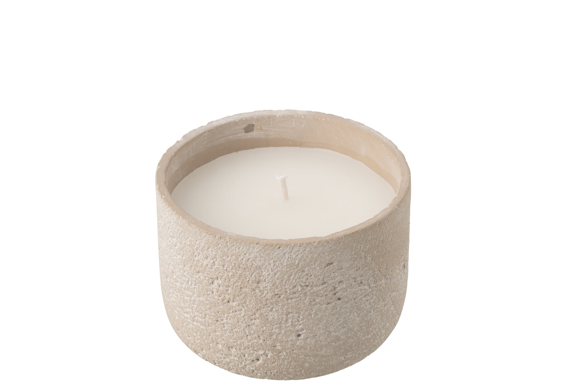 J-LINE OUTDOOR KAARS ROND LICHTBEIGE MEDIUM 31U - Tuincentrum Lopik