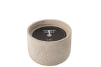 J-LINE OUTDOOR KAARS ROND LICHTBEIGE MEDIUM 31U - Tuincentrum Lopik