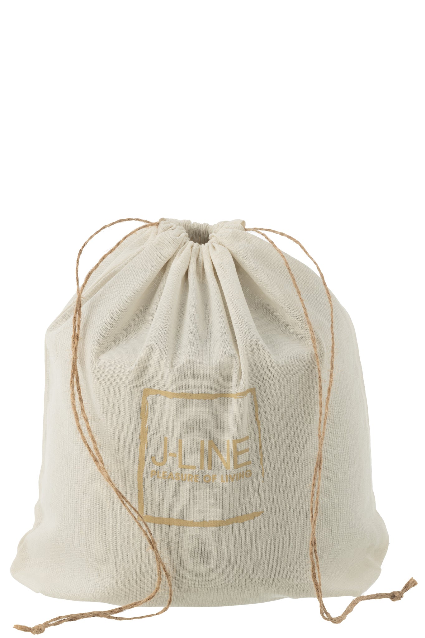 J-LINE OUTDOOR KAARS ROND LICHT BEIGE GROOT 47U - Tuincentrum Lopik