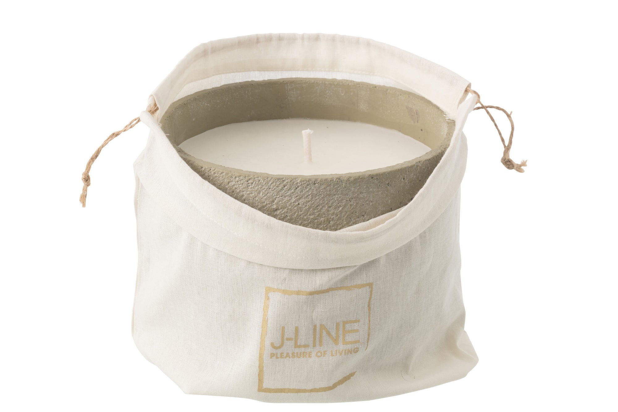 J-LINE OUTDOOR KAARS ROND LICHTGROEN GROOT 47U - Tuincentrum Lopik