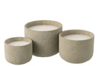 J-LINE OUTDOOR KAARS ROND LICHTGROEN GROOT 47U - Tuincentrum Lopik